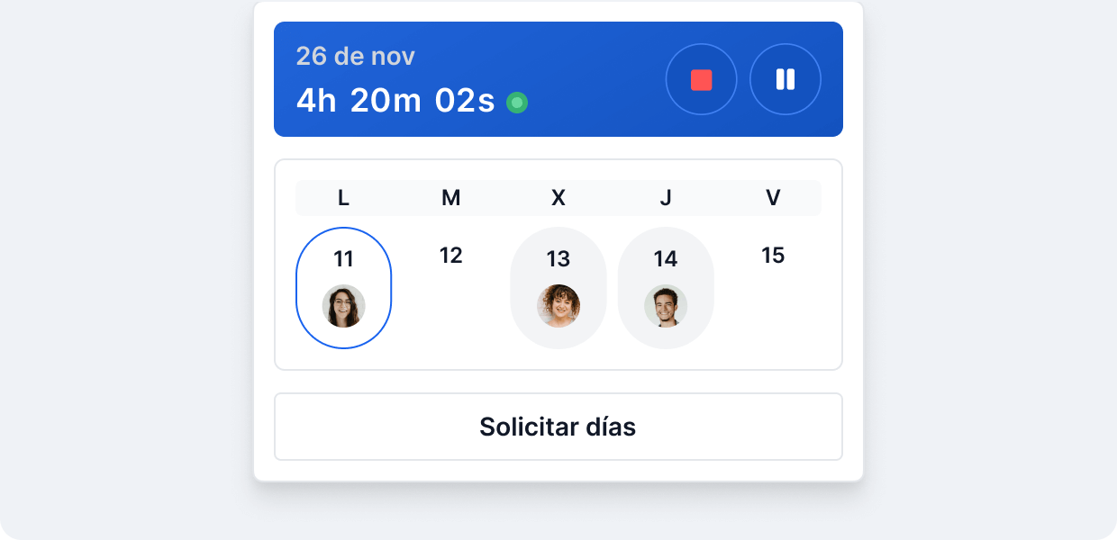 Digitaliza el control horario de tu equipo